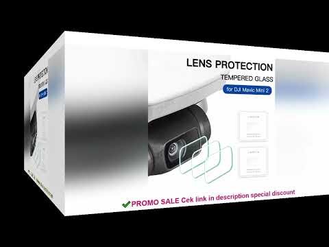 [3PCS] Lens Protector Tempered Glass for DJI Mavic Mini 2 - Drone Camera Lens Anti-Scratch Glass Pro