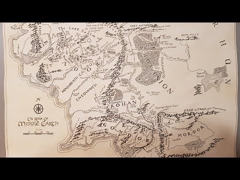 Drawing the Map of Middle Earth!