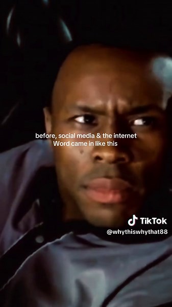 Before technology advanced , the word came in like this #paidinfull #truestory #1980s #harlem