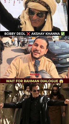 Bobby Deol ❌ akshay khanna ✅ | dhurandhar public review | dhurandhar review today #shorts