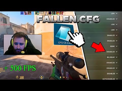 MELHOR FPS e VISIBILIDADE, FALLEN REVELOU sua CFG para 2025 (atualizada)