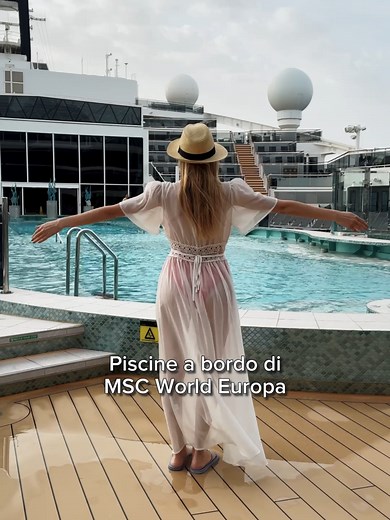 Scopri la Piscina in Mare Aperto con MSC Crociere