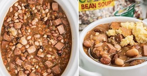 Simple Crockpot Turkey 15 Bean Soup Recipe