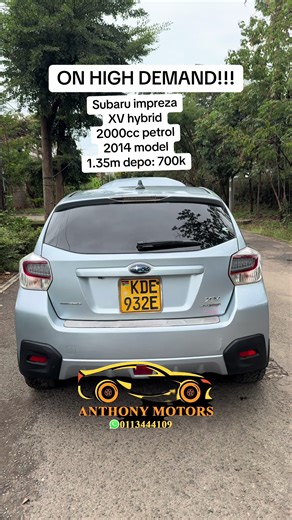 2014 Subaru Impreza XV Hybrid for Sale - All Wheel Drive