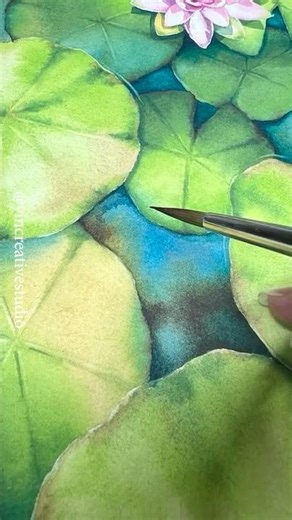 How to Create Negative Painting in Watercolor: In-Person Class #watercolor #artclass #painting #art
