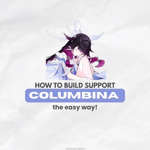 COLUMBINA Support Build Guide for Genshin Impact