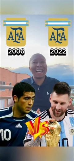 Argentina 2006 vs Argentina 2022. | Cesar Sports