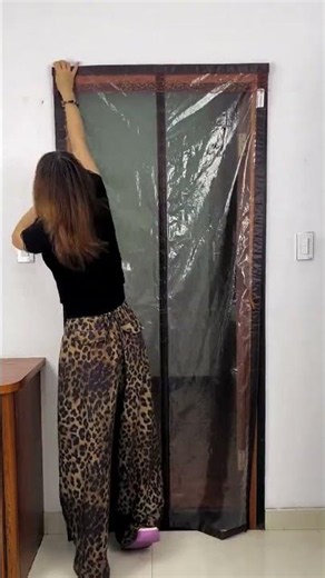 #self-priming door curtain #Magnetic soft door curtain #Household fly-proof door curtain #shortvideo