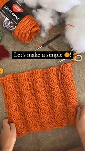 Pump it up! See Love Share gives you a step-by-step stitch guide to an assembly walkthrough on how to make this beautiful cable stitch pumpkin. Grab the pattern: https://bit.ly/3AAdCNk Shop the yarn: https://bit.ly/4dP30bU | Red Heart Yarns
