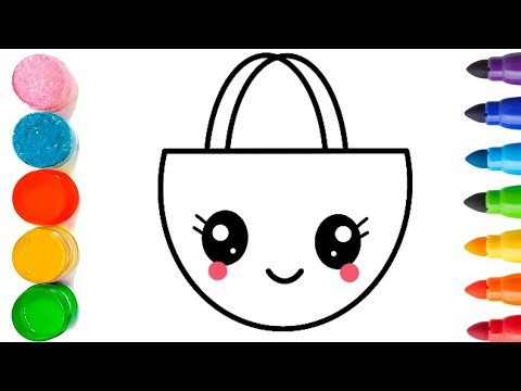 How to Draw Cute Handbag