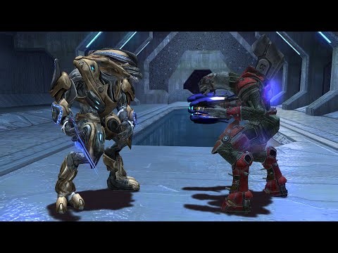 Halo 1 Anniversary Elites VS. Halo 2 Anniversary Heretics