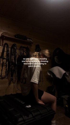 Tack Trunk Packing Tips for Showing Two Horses