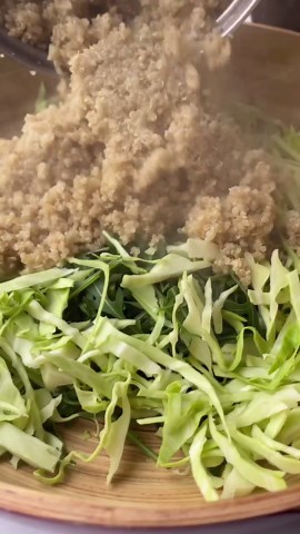 Quinoa Salad With Arugula, Beets, and Mung Beans