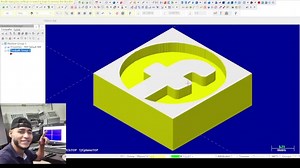 como EXTRUDE Y EXTRUDE Cut de solido en Mastercam | Juan Cardenas