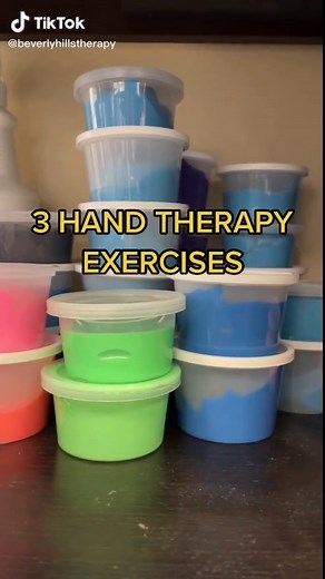 Hand Therapy Exercises with Theraputty