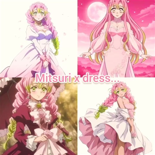 DEMON SLAYER CHARACTERS IN DRESSES AND SUITS...#demonslayer #shorts #fypシ