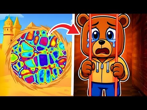 Kardeşim Beni ÇÖLE HAPSETTİ, O Yüzden bende HAİN bir intikam aldım | Super Bear Adventure Gameplay