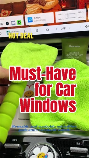 Essential Windshield Brush for Fog and Smudge Removal