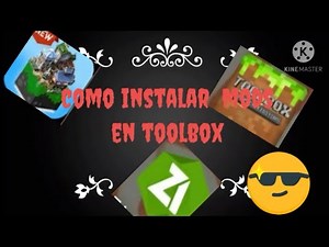 como usar toolbox para mastercraft epico y cómo poner mods