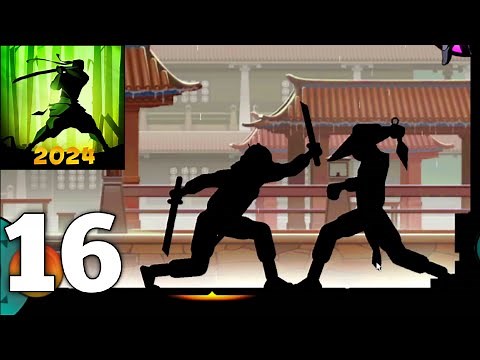 Shadow Fight 2 PC Gameplay Walkthrough Part 16 ||Act 2 Hermit's Bodyguard Tiger