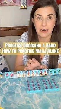How to Practice Mahjong on Your Own, Choose a Hand and Know What to Pass in the Charleston