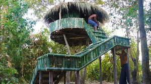 Building Strong Wooden Ladders for Our Tree Hut