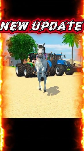 NEW UPDATE ✅ INDIAN VEHICLE SIMULATOR 3D GAME 🥳 NEW TRACTOR+BONUT OPEN SYSTEM ADDED 🤩 #shortsfeed