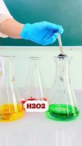 🤯 Chuyện gì xảy ra khi thuốc tím gặp oxy già?