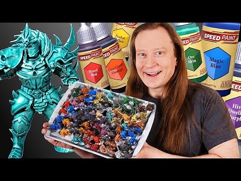 Speedpaints Review: I'm Never Buying Contrast Paint Again. Army Painter Speedpaint is Good!