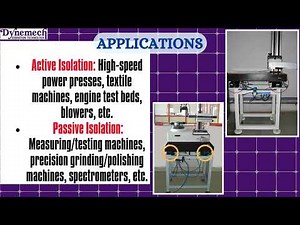 Dynemech DLPM Pneumatic Anti-Vibration Mounts – Precision Levelling & Vibration Isolation