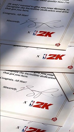 Congrats, WNBA All-Stars! 💌 Sincerely, Derrick Rose and NBA 2K 🌹