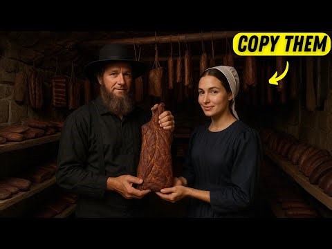 How Amish Preserve Meat for DECADES Without Fridges or Chemicals!