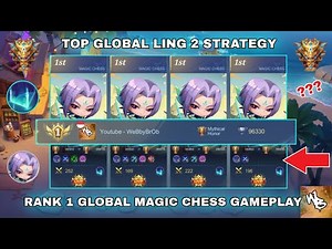 TOP GLOBAL LING STRATEGY - MAGIC CHESS BEST SYNERGY - Mobile Legends Bang Bang
