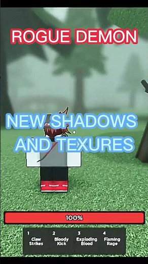 NEW ROGUE DEMON SHADOWS AND TEXTURES SETTING SNEAK PEAK #shorts