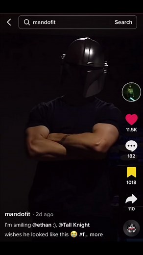 This is what we’d look like side by side, Micromando- er, i mean @psychomando ☠️ #tallknight #tall #65 #510 #tiktokbeef #mandoknightbeef #mando #crusader #responce