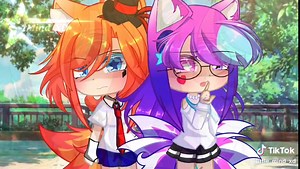 Fox Window Gacha Meme | Trending Hand Sign Animation