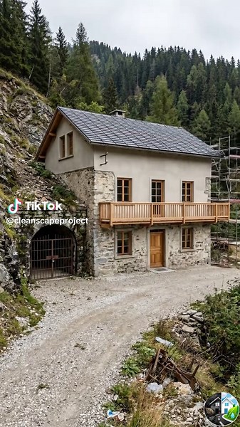 Transforming an Abandoned Mountain Tunnel House