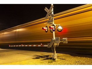 Car Crash at Caltrain Crossing Delays Trains