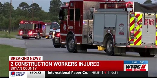 Two workers injured in scissor lift accident at Rock and Roll construction site