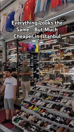 Everything Looks the Same… But Much Cheaper in Istanbul 🇹🇷 😳