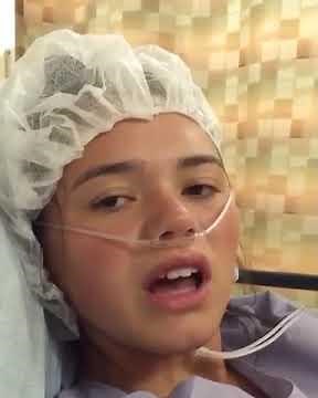 GIRL ON ANESTHETICS TALKS BALLS