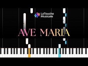 Schubert - Ave Maria | FULL Piano Tutorial