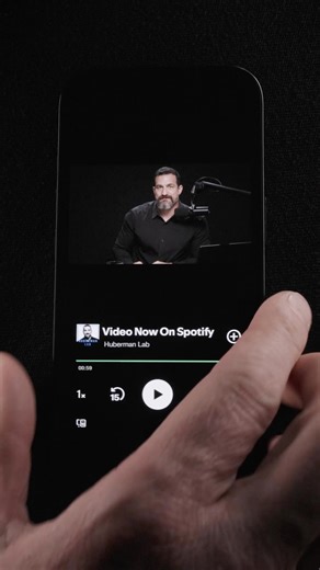 Andrew Huberman, Ph.D. | HUBERMAN LAB PODCASTS NOW WITH VIDEO ON SPOTIFY @spotify @spotifypodcasts - Starting tomorrow, all new Huberman Lab episodes on Spotify... | Instagram