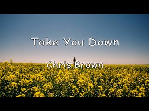 Take You Down - Chris Brown ( Letras/ 1 hora )