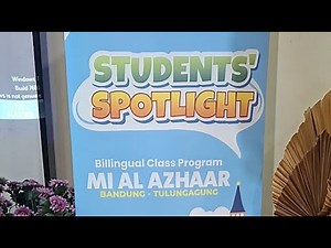 STUDENTS' SPOTLIGHT | GRADE 3 AND 4 BILLINGUAL CLASS PROGRAM OF MI AL AZHAAR BANDUNG