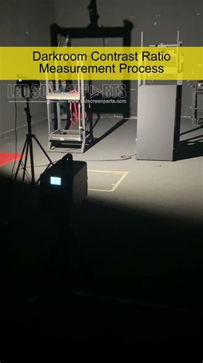 How to Measure LED Contrast: Darkroom Luminance Metering