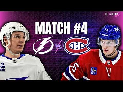 Le CHilling avec ton boy: Lightning VS Canadiens match #4