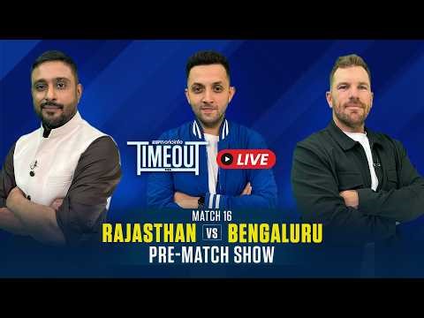 RR vs RCB build-up | LIVE IPL 2026 Match 16 | Virat Kohli vs Yashasvi Jaiswal as RCB look to halt RR
