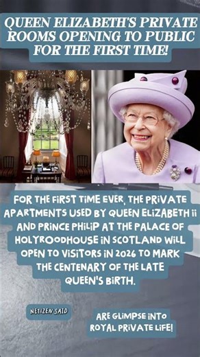 🏰👑 Queen Elizabeth’s PRIVATE Rooms Opening to Public for the FIRST Time!