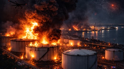 Ukraine hits Russia’s biggest oil port over 1,000 km away
